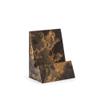 Tiger Eye Marble Desktop Phone/Tablet Cradle with a Pass-Thru Hole for Charging Cable. view 2