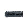 12 Port Cat5/5e Unshielded Wallmount Rackmount Patch Panel, Backwards Compatible with CAT 3/4/5 Cabling (12 Port) view 1