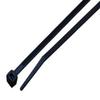 25-2000pc 4" to 60" Premium Industrial Black Wire Cable Tie UV Resistant Nylon Wrap (1000, 11" 75-lb) view 1