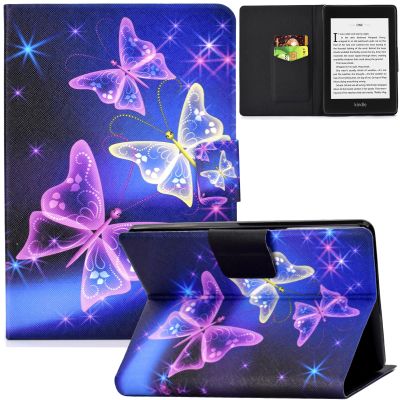 Artyond Case for Kindle Paperwhite 10th Generation 2018, PU Leather Slim Folio Cover with Auto Wake/Sleep Smart Case for Amazon Kindle Paperwhite 10th Generation 2018 Released, Dream Butterfly