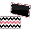 MightySkins Skin Compatible with NuVision Supreme 1001 Tablet - Black Pink Chevron | Protective, Durable, and Unique Vinyl wrap Cover | Easy to Apply, Remove, and Change Styles | Made in The USA view 1