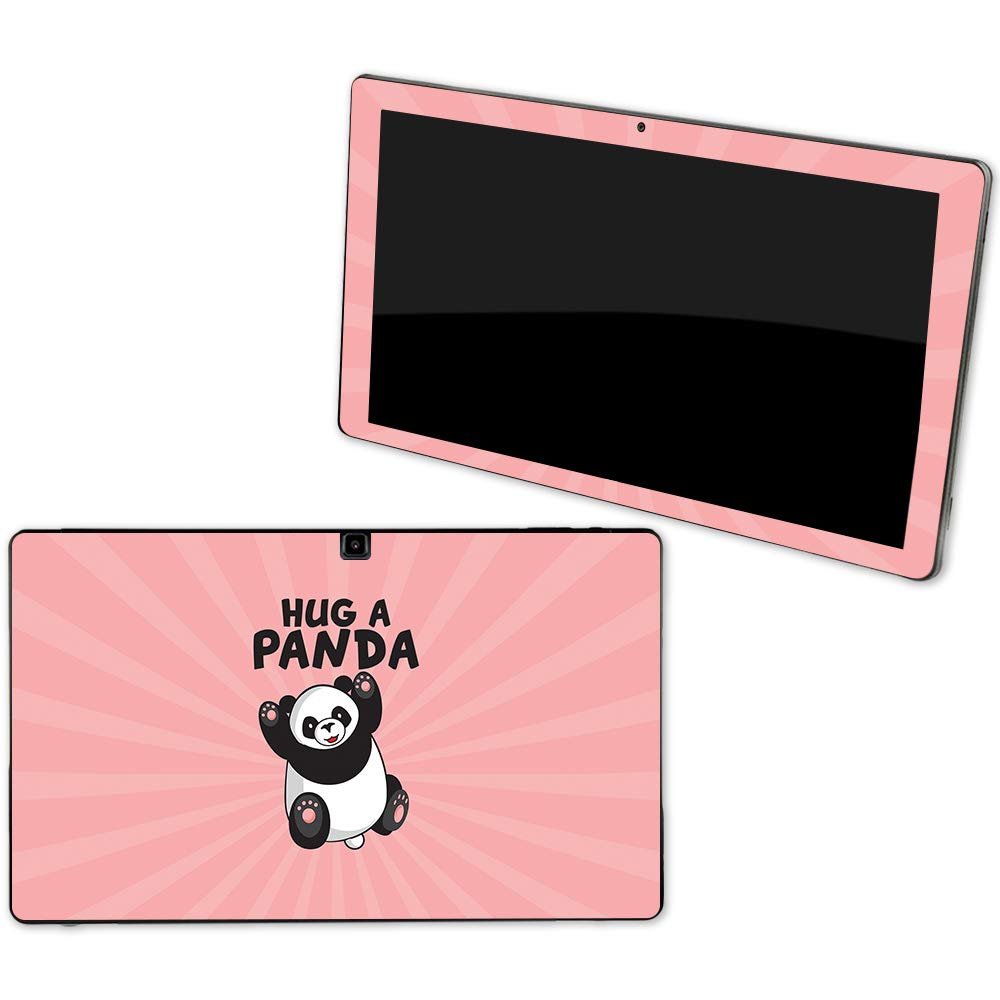 MightySkins Skin Compatible with NuVision Supreme 1001 Tablet - Hug A Panda | Protective, Durable, and Unique Vinyl Decal wrap Cover | Easy to Apply, Remove, and Change Styles | Made in The USA
