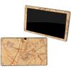 MightySkins Skin Compatible with NuVision Supreme 1001 Tablet - Amber Marble | Protective, Durable, and Unique Vinyl Decal wrap Cover | Easy to Apply, Remove, and Change Styles | Made in The USA view 1
