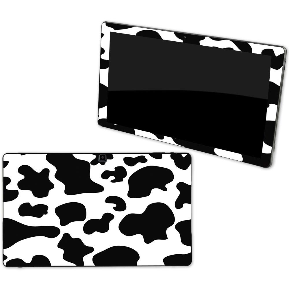 MightySkins Skin Compatible with NuVision Supreme 1001 Tablet - Cow Print | Protective, Durable, and Unique Vinyl Decal wrap Cover | Easy to Apply, Remove, and Change Styles | Made in The USA