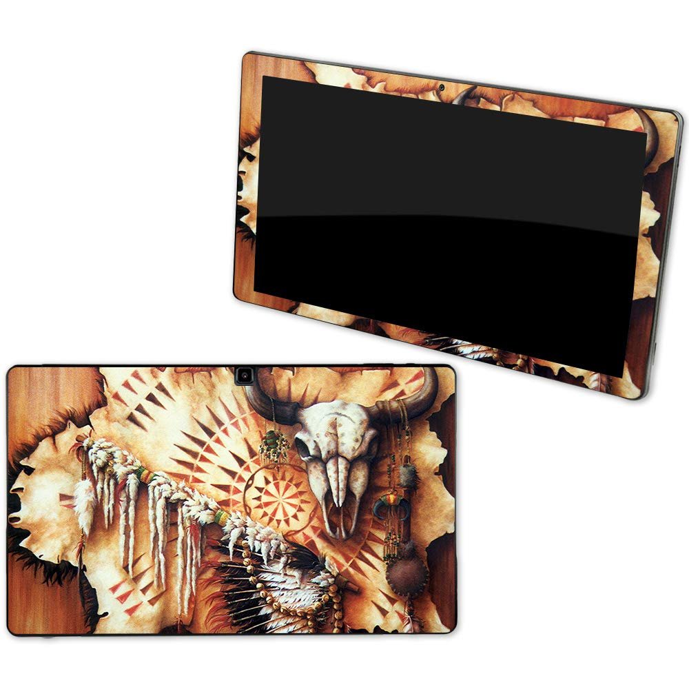 MightySkins Skin Compatible with NuVision Supreme 1001 Tablet - Plains Medicine | Protective, Durable, and Unique Vinyl Decal wrap Cover | Easy to Apply, Remove, and Change Styles | Made in The USA