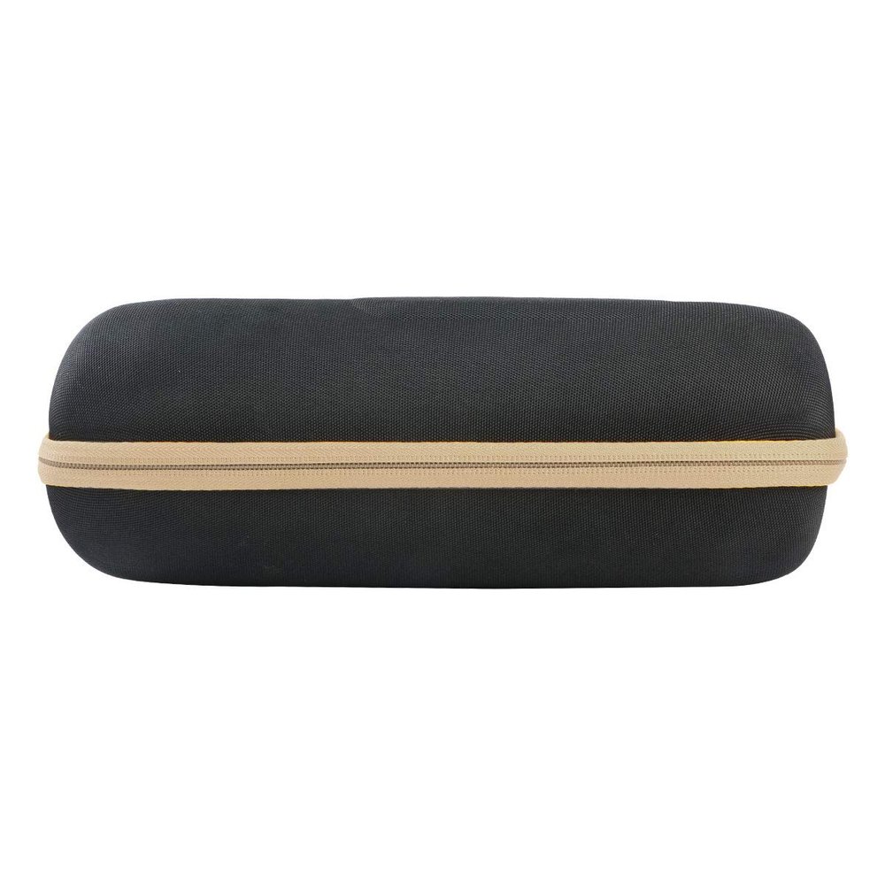 co2CREA Portable Electronic Device Cover for JBL Charge 4/5 Waterproof Bluetooth Speaker (Black Case + Sand Zipper)