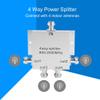 Bewinner 4-Way Power Splitter 800-2500MHz N Type Mobile Cell Phone Power Splitter Repeater Divider Connect with 4 Indoor Antennas, Low Noise & High Performance view 2