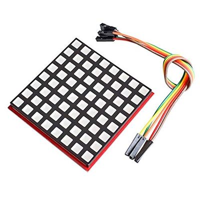 LED Full Color 8x8 RGB Dot Screen Display Module for Arduino for Raspberry Pi 3/2/ B+