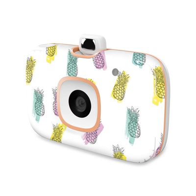 MightySkins Skin Compatible with HP Sprocket 2-in-1 Photo Printer - Funky Pineapples | Protective, Durable, and Unique Vinyl Decal wrap Cover | Easy to Apply, Remove | Made in The USA