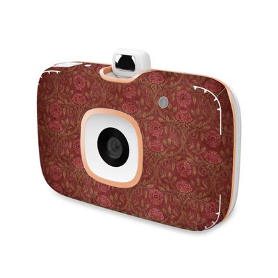 MightySkins Skin Compatible with HP Sprocket 2-in-1 Photo Printer - Neo Rose Pattern | Protective, Durable, and Unique Vinyl Decal wrap Cover | Easy to Apply, Remove | Made in The USA