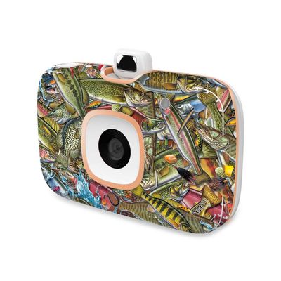 MightySkins Skin Compatible with HP Sprocket 2-in-1 Photo Printer - Fish Puzzle | Protective, Durable, and Unique Vinyl Decal wrap Cover | Easy to Apply, Remove, and Change Styles | Made in The USA