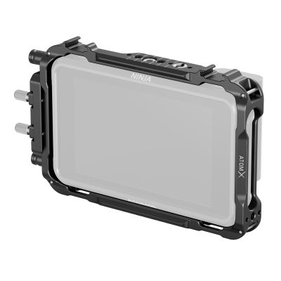 SMALLRIG Monitor Cage for Atomos Ninja V,Built-in NATO Rail and HDMI Cable Clamp Monitor Cage 2209