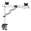 Continews 2 Monitor Stand 1X2 w/ 2-in-1 Base & Dual Swivel Arm for Compatible Apple Displays view 2