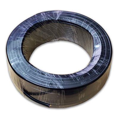150FT 22 AWG Gauge Wire/Cable RVV 4 Conductor Bare Copper for Video Intercom/Video Door Bell/Alarm Security Burglar, Extensionext Cord/Line,Black Outer Jacket