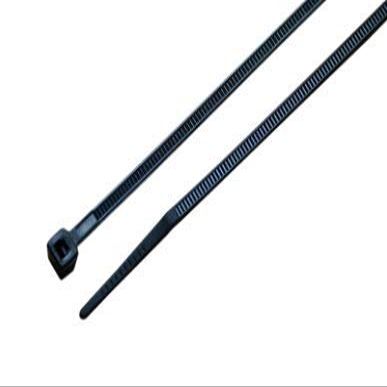 25-2000pc 4" to 60" Premium Industrial Black Wire Cable Tie UV Resistant Nylon Wrap (1000, 11" 18-lb)