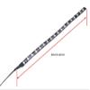 DS LED Light Strip Gold Yellow Computer Lighting with Magnetic for PC Case Lighting Kit (2Pack, 30CM, Molex Connector, S Series) view 4