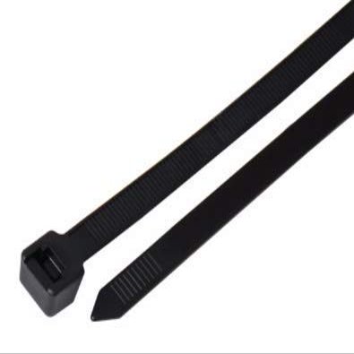 25-2000pc 4" to 60" Premium Industrial Black Wire Cable Tie UV Resistant Nylon Wrap (50, 36" 175-lb)