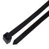 25-2000pc 4" to 60" Premium Industrial Black Wire Cable Tie UV Resistant Nylon Wrap (50, 36" 175-lb) view 1
