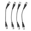 XINGYHENG 4Pcs BNC Coaxial Crimper Jumper Connector Cable RG174 BNC-59 Male to Female Nickel Plated Coupler Extension Coaxial Cable with Copper Pin Fixed Inside for Broadcast Video and Camera view 2