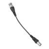 XINGYHENG 4Pcs BNC Coaxial Crimper Jumper Connector Cable RG174 BNC-59 Male to Female Nickel Plated Coupler Extension Coaxial Cable with Copper Pin Fixed Inside for Broadcast Video and Camera view 4