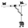 Continews Two Monitor Stand w/ 2-in-1 Base, Dual Swivel Arm for Compatible Apple Displays view 2
