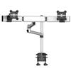 Continews Two Monitor Stand w/ 2-in-1 Base, Dual Swivel Arm for Compatible Apple Displays view 4