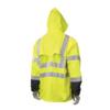 Radians RW07J-3ZGV-XL Industrial Safety Rain Jacket view 2