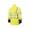Radians RW07J-3ZGV-XL Industrial Safety Rain Jacket view 3
