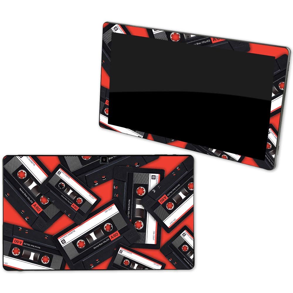 MightySkins Skin Compatible with NuVision Supreme 1001 Tablet - Mixtape | Protective, Durable, and Unique Vinyl Decal wrap Cover | Easy to Apply, Remove, and Change Styles | Made in The USA