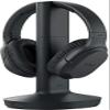Sony Wireless RF Home Theater TV Headphones with Transmitter - 150-ft Wireless Range, Up to 20 Hours of Play Time (Black) & Zonoz Microfiber Cleaning Cloth Bundle view 2