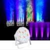 (8) FARENHEIT FHB-118 LED RGB DMX LED PAR Can Wash Lights+Controller+Cables+Bags view 2