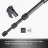 AOKA 28-inch/1.1 lb Mini Portable Carbon Fiber Tripod, Lightweight and Compact Travel Desktop Tripod for Mobile Phones, Mirrorless Cameras, Camcorders, Projectors, Webcams view 2
