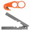AuSable Brand Aluminum Tail Stripper & Sterling Plastic Tail Zipper view 1