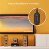 XISEDO Bluetooth Transmitter,3.5mm Portable Stereo Audio Wireless Bluetooth Transmitter for TV, iPod, MP3/MP4,USB Power Supply,Plug and Play view 2
