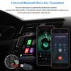 XISEDO Bluetooth Transmitter,3.5mm Portable Stereo Audio Wireless Bluetooth Transmitter for TV, iPod, MP3/MP4,USB Power Supply,Plug and Play view 4
