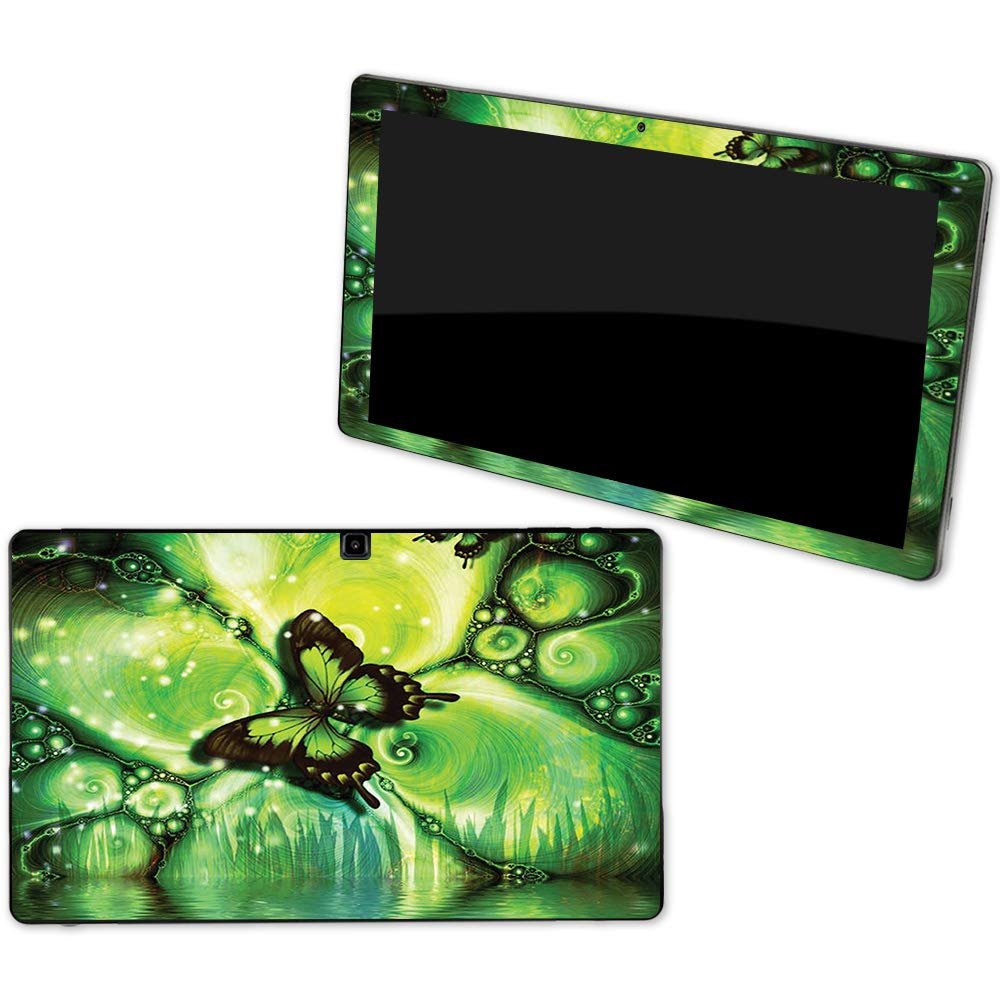 MightySkins Skin Compatible with NuVision Supreme 1001 Tablet - Mystical Butterfly | Protective, Durable, and Unique Vinyl wrap Cover | Easy to Apply, Remove, and Change Styles | Made in The USA