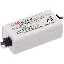 Mean Well APV-8-12 LED Power Supply 1 Output Switching 8W 12V 0.67A CV, Input 90-264Vac, Chassis Mount