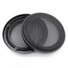 2X 5.5in. Black Speaker Coaxial Steel Mesh Grille Cover Woofer Mask Protection Frame view 1