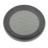 2X 5.5in. Black Speaker Coaxial Steel Mesh Grille Cover Woofer Mask Protection Frame view 3