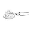 GARRULAX USB Flash Drive, Diamond Heart 8GB / 16GB / 32GB USB2.0 Waterproof USB Memory Stick Date Storage Pendrive Thumb Drives (32GB, Silver Heart) view 2