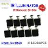 BENESTON IR Illuminator / 60~80m / IR LEDs 8PCS / IP66 / CCTV/Security 10pcs view 3