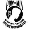 National League of Families POW MIA Shield Car Window Vinyl Decal Sticker (PM-01) (6 inches x 7 inches) view 1
