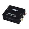 Gimax Mini Composite 1080P HDMI to RCA Audio Video AV CVBS Adapter Converter For TV AT - (Color: Black) view 1