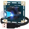 1080P USB Camera Module Autofocus High Speed Webcam Board for Computer Mini UVC USB2.0 PC Camera Industrial CCTV Lightburn Camera OV2710 High Frame Wide Angle 100fps USB with Camera for Laptop view 1