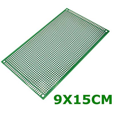 Stayhome 9X15 cm Double-Side Copper Prototype PCB 9x15 cm Universal Board for Arduino