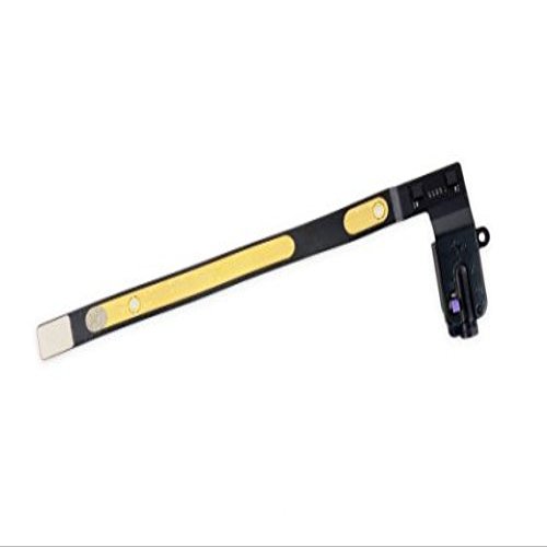 Best Shopper - Replacement Headphone Jack Flex Cable - Black Compatible with Apple iPad Air 2 / iPad 2017