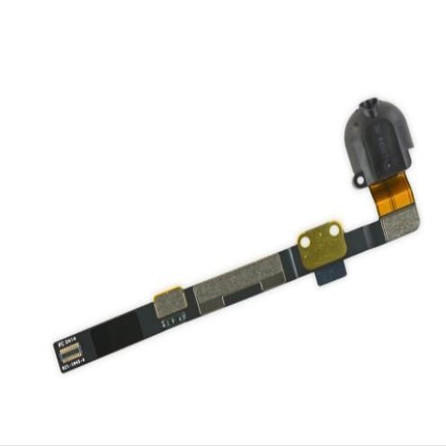 Best Shopper - Replacement Headphone Jack Flex Cable - Black Compatible with Apple iPad Mini 2/3