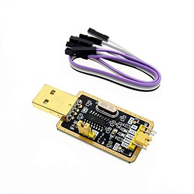 Stayhome CH340G RS232 to TTL Module CH340 Module Instead of PL2303, Upgrade USB to Serial Port in Nine Brush Small Plates + Test line