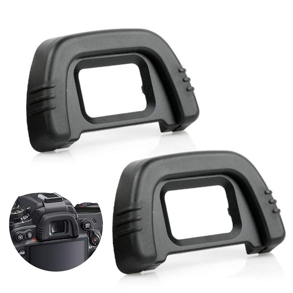 Eyecup,Sedremm Camera DK-21 Eyecup Replacement Eyepiece for Nikon D7000 D750 D610 D600 D300 D200 D100 D90 D80 D70 D70s Cameras Viewfinder, 2 Pack
