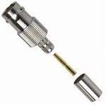 112649, RF Connector - BNC Straight Crimp Jack for RG-59 20AWG 75 Ohms (10 Items)